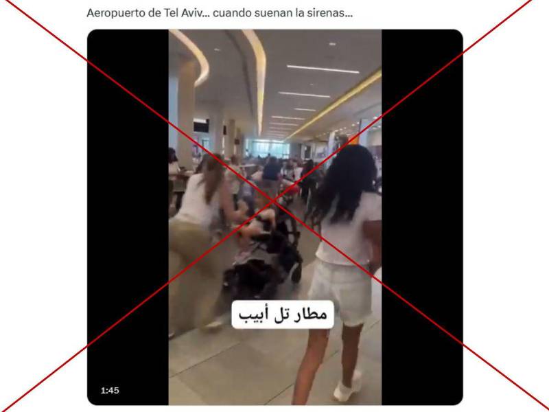 Captura de pantalla a una publicación de X hecha el 18 de junio de 2025.