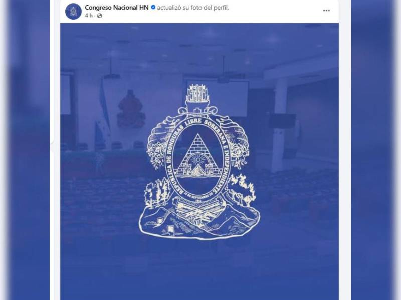 El Congreso Nacional cambió su isologo y volvió a usar el azul marino.