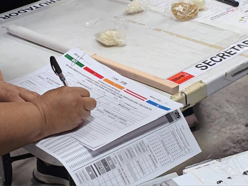 El escrutinio especial empezó este jueves 18 de diciembre.