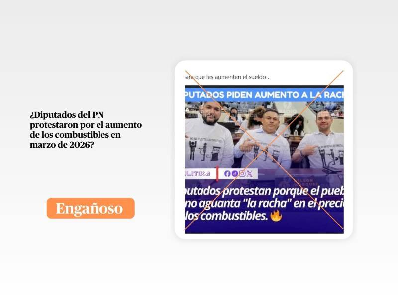 Captura de pantalla a una publicación de Facebook hecha el 17 de marzo de 2026, adaptada a esta cartela.