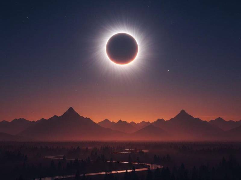 El eclipse solar anular dejará ver un anillo de luz que se formará cuando la luna pase por el frente sol.