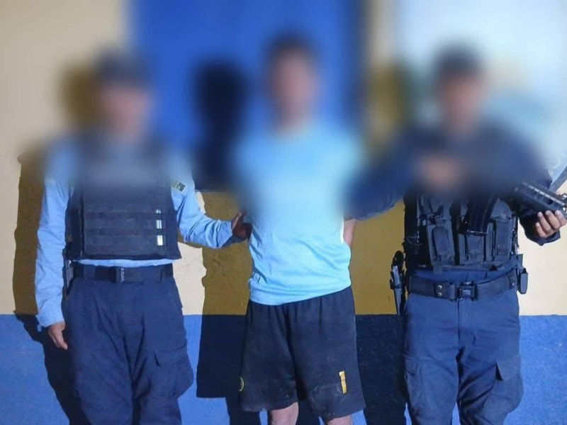 Capturan a joven que mató a su tía para robarle dinero en Patuca, Olancho