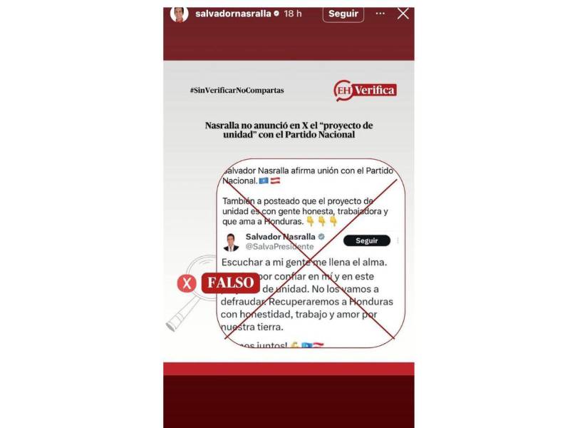 Captura de pantalla a una historia de Instagram publicada el 3 de junio de 2025