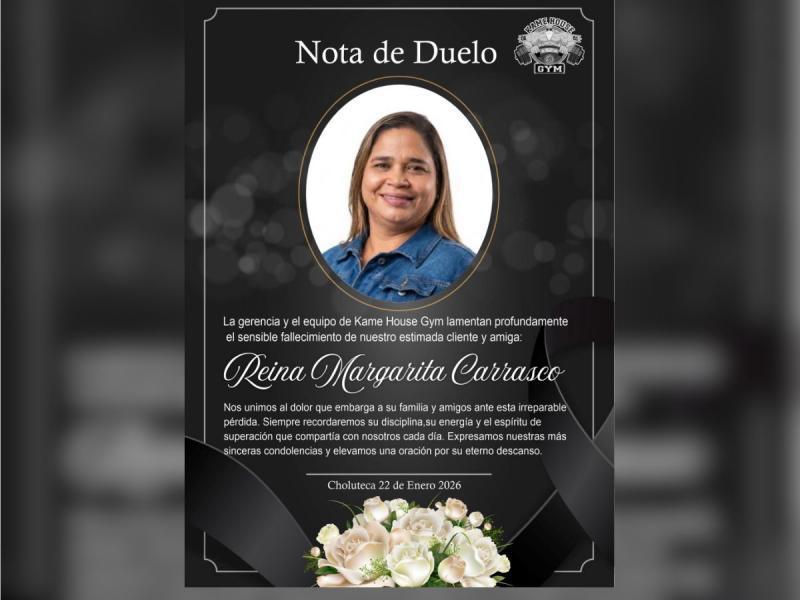 Últimos momentos antes del crimen de Reina Carrasco, exprecandidata de Libre