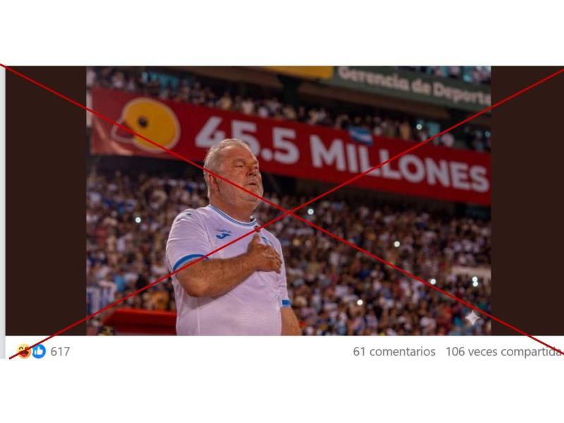 Captura de pantalla a una publicación en Facebook hecha el 29 de septiembre de 2025.