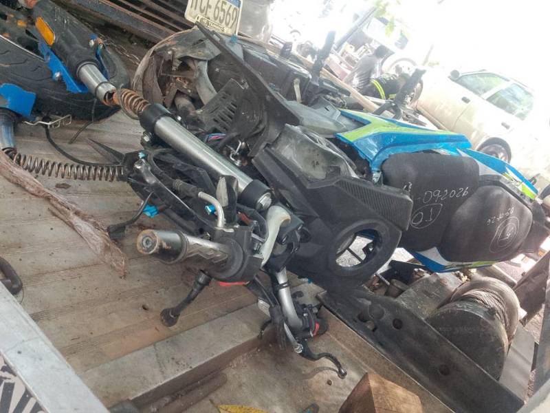 Motocicletas figuran en el inventario de vehículos decomisados por la Policía Municipal del Distrito Central.