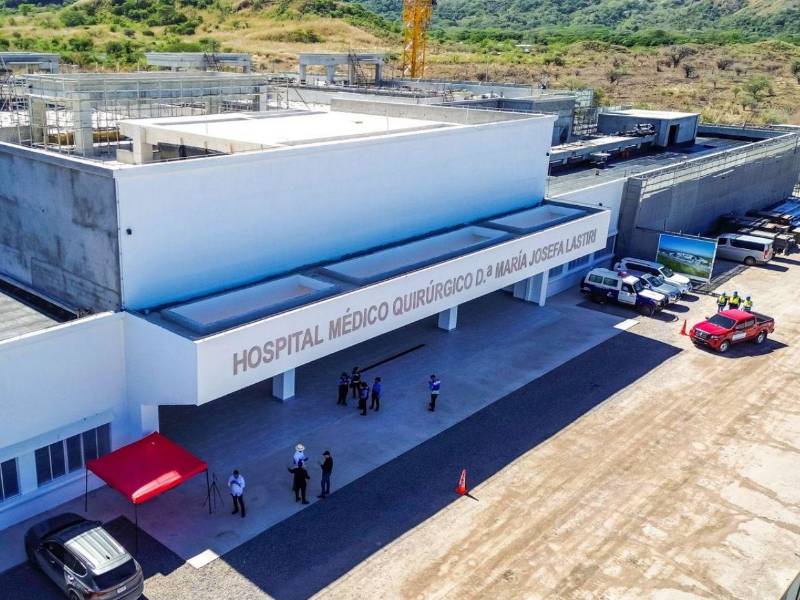 El Hospital Médico Quirúrgico María Josefa Lastiri en Choluteca se inaugurará en agosto.