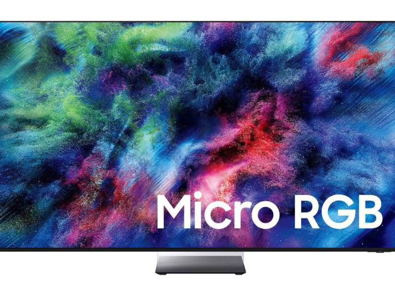 Cada modelo de televisor Micro RGB emplea una arquitectura de pantalla avanzada de Samsung.