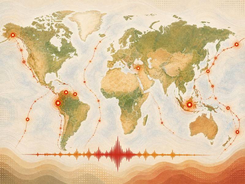 Durante 2026 se han reportado sismos en diferentes partes del mundo, pero solo 11 han tenido una magnitud superior a 7.0.