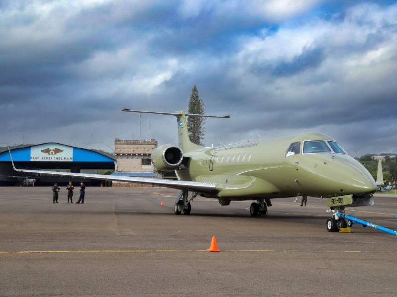 El avión presidencial Embraer Legacy 600, fue vendido a una empresa mexicana a través de una subasta por alrededor de 137 millones de lempiras.