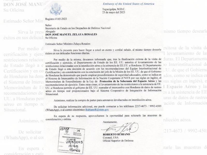 Estados Unidos ya le abrió las alas a la Fuerza Aérea de Honduras para que compre repuestos, pero no se encuentran con facilidad.