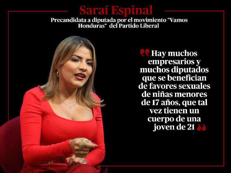 Falencias de los diputados actuales y sus metas en la política: frases de Saraí Espinal