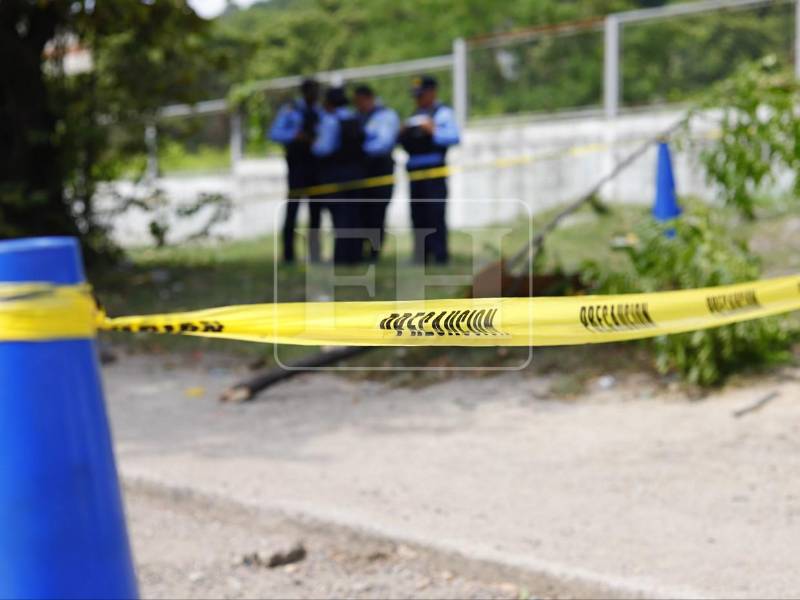 El cuerpo sin vida de un aparentemente un motociclista, ya que junto a él había una moto, fue encontrado la mañana de este jueves sobre una acera del bulevar del Sur, a la altura del Campo Agas, en San Pedro Sula. Se investiga de qué murió.