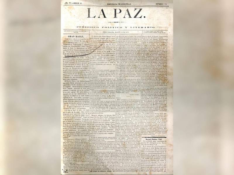 Puede leer la edición completa de La Paz en la Hemeroteca Digital de Erandique, en el enlace proporcionado en el artículo.