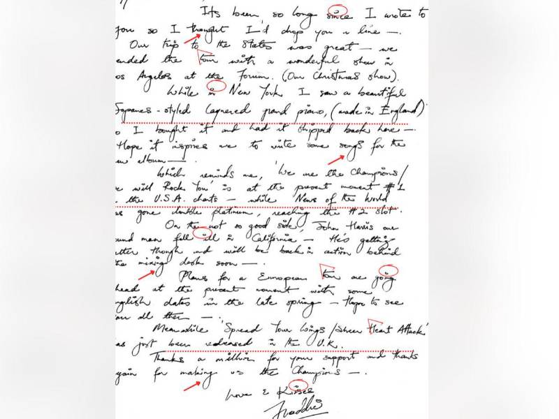 Freddie Mercury: la letra de este músico revela una fantasía obsesiva y mágica.