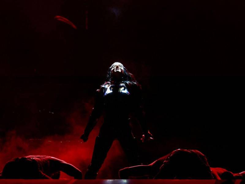 Katy Perry como un Cyborg, cierra festival The Town 2025 en São Paulo