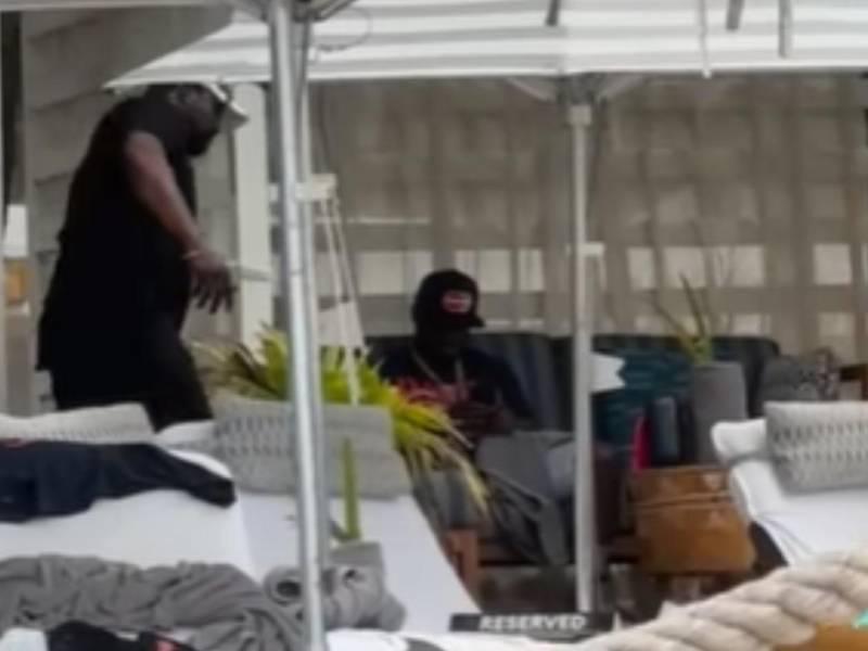 Millones en vehículos y pocos pudieron verlo: Así fue la estadía de Floyd Mayweather en Roatán