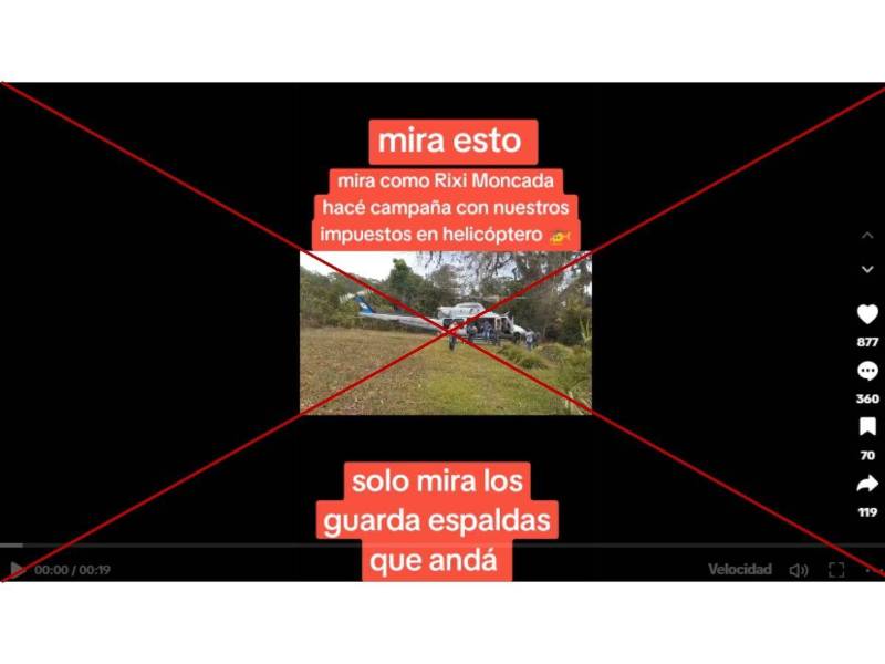 Captura de pantalla a una publicación de TikTok hecha el 8 de septiembre de 2025.