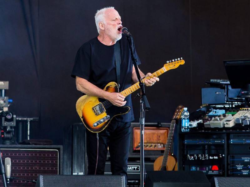 El cantante David Gilmour ha seguido su carrera en solitario tras su salida de Pink Floyd.