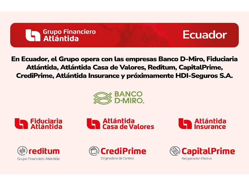 Grupo Financiero Atlántida continua con su expansión y solidez en el sector financiero y asegurador.