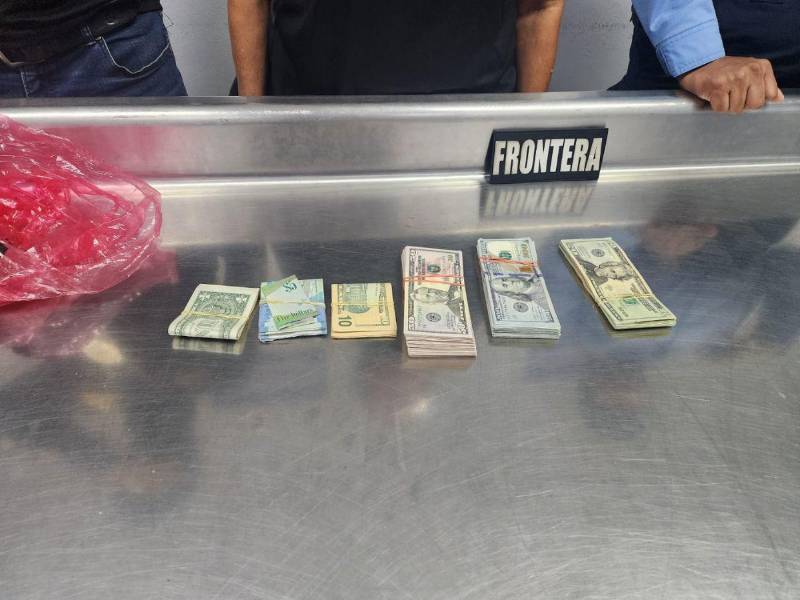 Mujer es detenida con más de $11,000 en efectivo en aeropuerto de La Ceiba