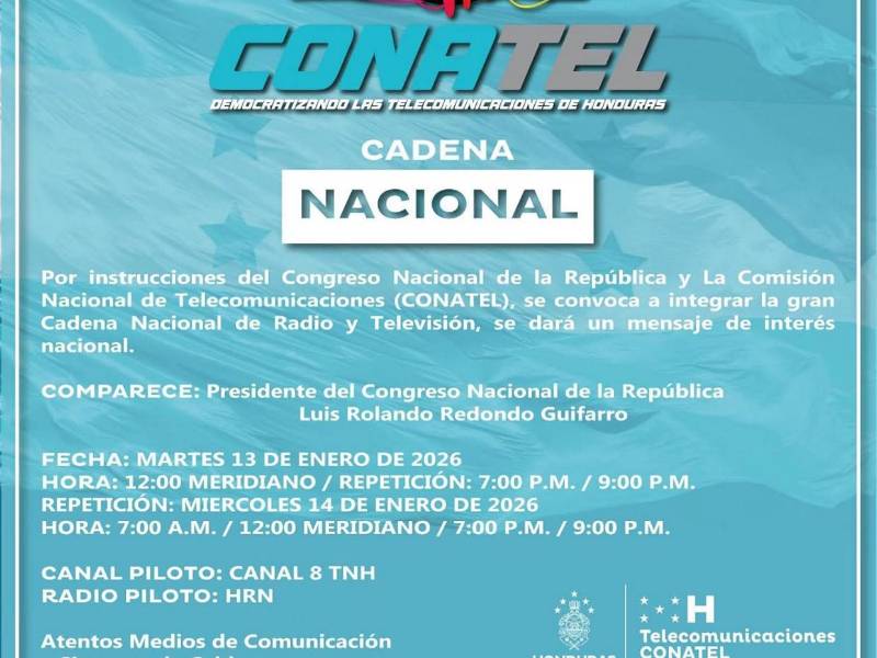Redondo abusa de cadena nacional para insistir con decreto; hará seis en solo horas