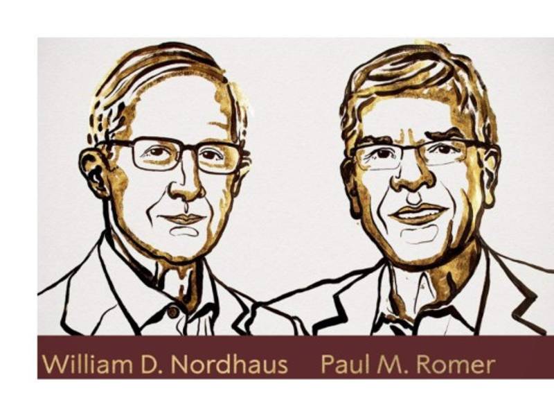 Una ilustración de Niklas Elmehed, difundida por la Academia Sueca.