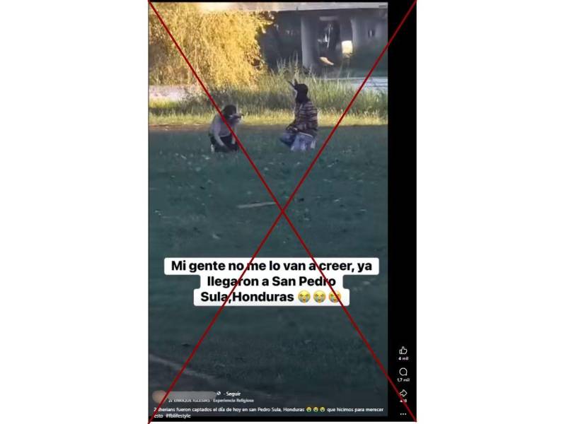 Captura de pantalla a una publicación de Facebook hecha el 19 de febrero de 2026.