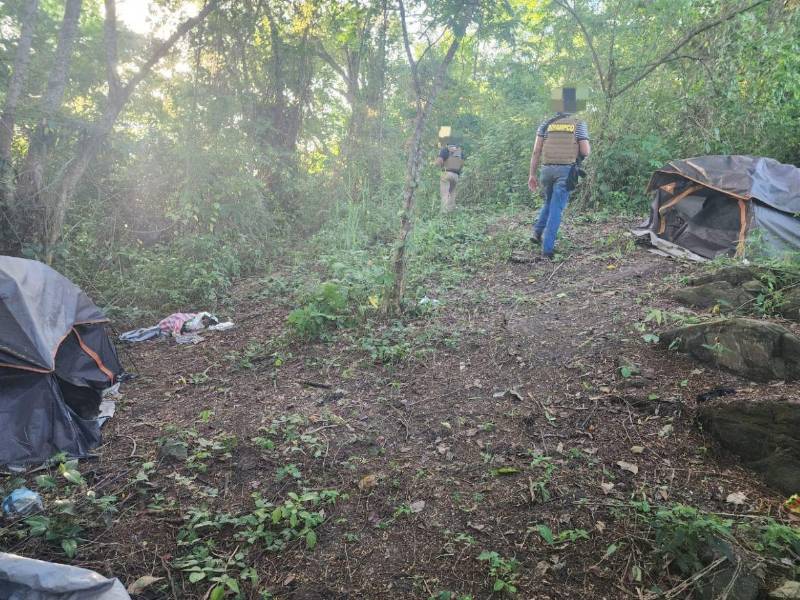 La DIPAMPCO informó que en la zona se escondía gatilleros y extorsionadores de la Pandilla 18.