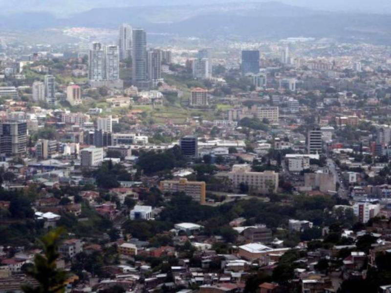 Imagen de archivo que muestra a la capital de Honduras.