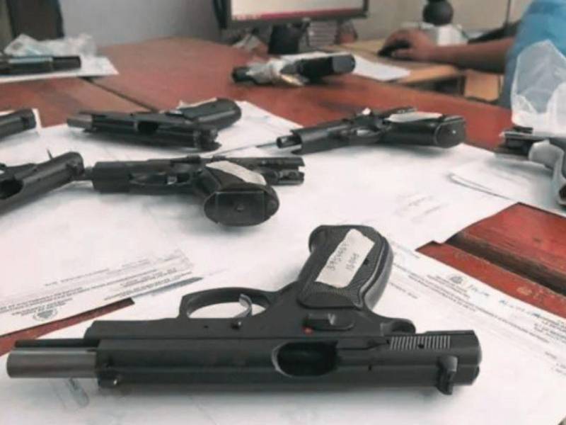 El objetivo de las autoridades es que se tenga un número real de armas de uso comercial en Honduras.
