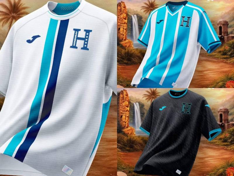 Una belleza: Estas son las nuevas camisetas de la Selección Nacional de Honduras