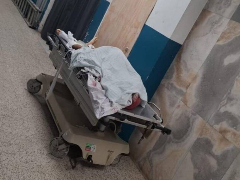 Momento cuando fue llevado el cuerpo de Cruz Sierra.