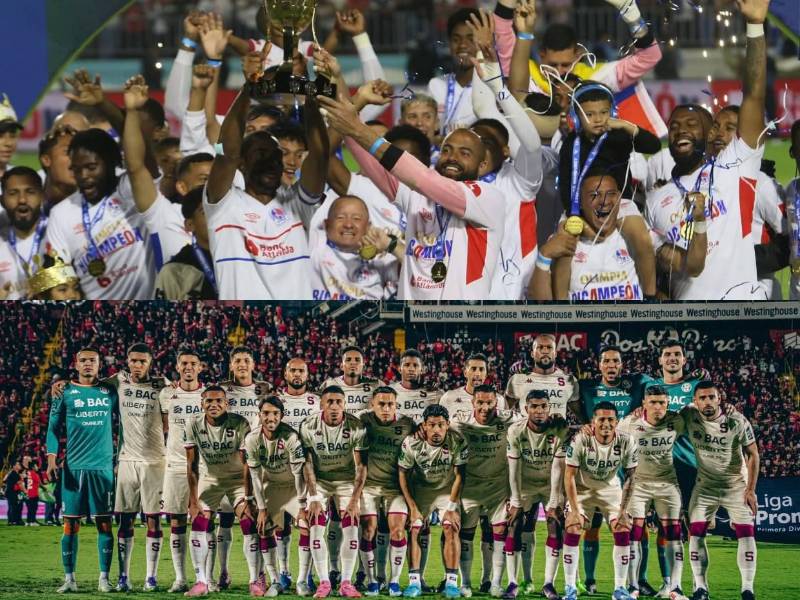 Movimiento en la cima tras el final del torneo en Honduras. Así queda el top 10 de los equipos más ganadores de ligas en Centroamérica.