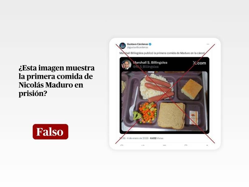 Captura de pantalla a una publicación de X hecha el 6 de enero de 2026, adaptada a esta cartela.