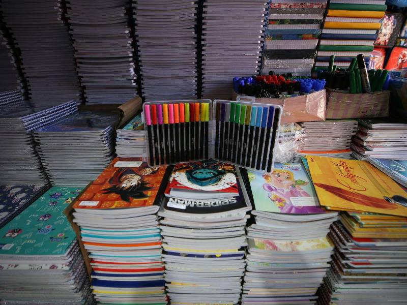 Los útiles escolares se posicionan entre los productos con precios más bajos durante el inicio de la temporada escolar.
