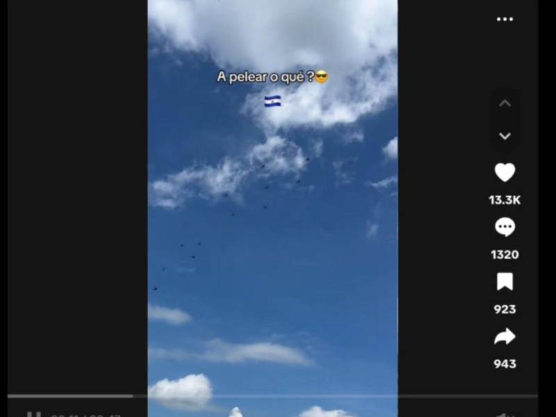 Captura de pantalla a un video viral publicado en TikTok hecho el 30 de septiembre de 2025.