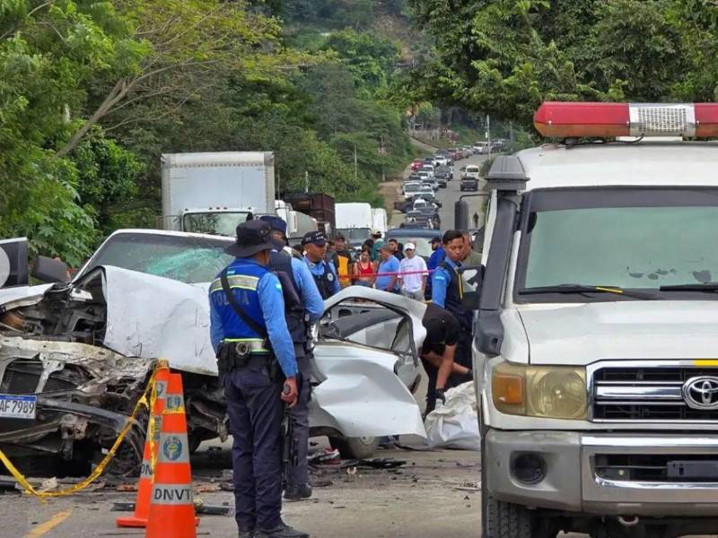 Según las autoridades de la DNVT, los accidentes de transito son la segunda causa de muerte en Honduras.