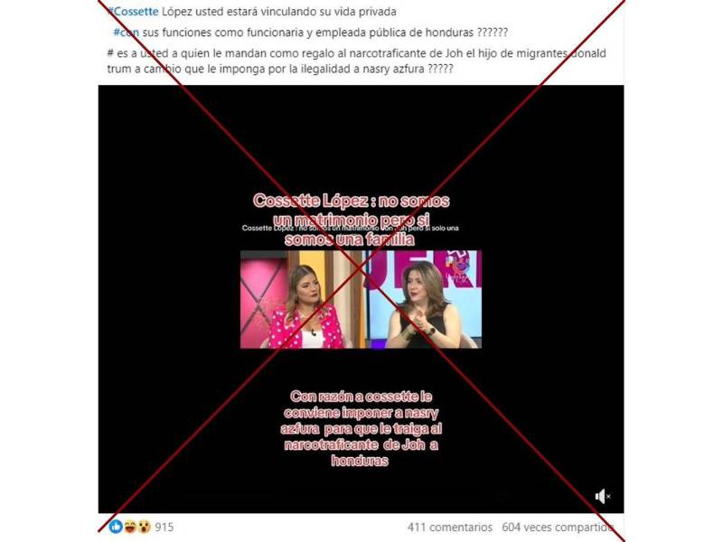 Captura de pantalla a una publicación de Facebook hecha el 12 de diciembre de 2025.