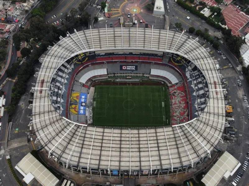 Así avanzan los trabajos de remodelación en el Estadio Azteca previo al Mundial 2026.