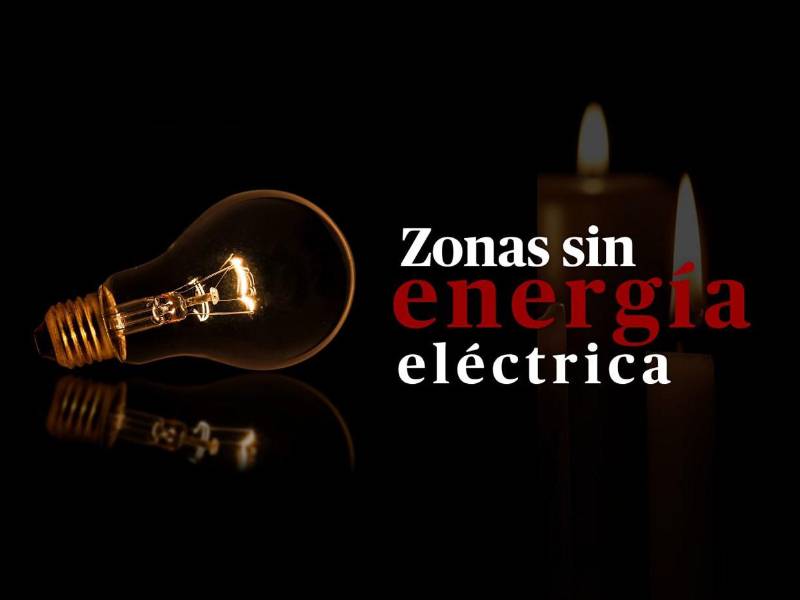 Cortes de energía en Honduras este lunes 9 de marzo