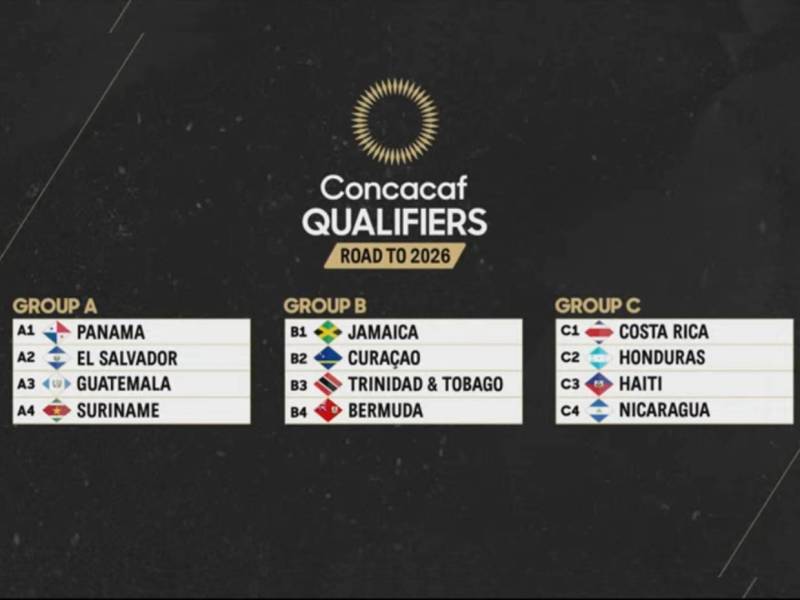 Honduras conoce grupo y rivales para fase final de eliminatoria de Concacaf rumbo al Mundial 2026