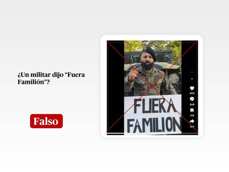 Captura de pantalla a una publicación de TikTok hecha el 31 de octubre de 2025, adaptada a esta cartela.