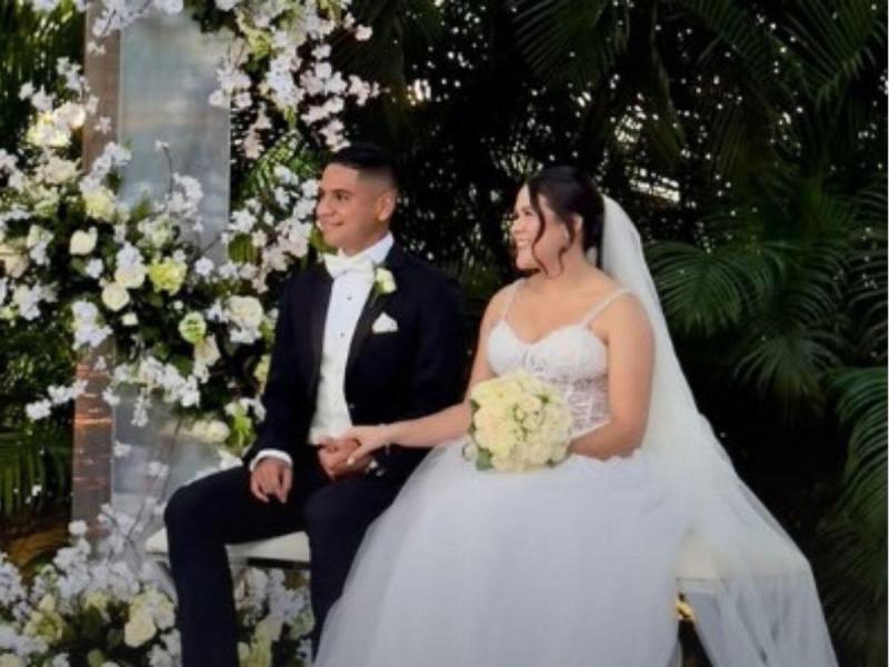Así fue la boda de Carlos Pineda y Daniela Hernández; salón, invitados y la fiesta