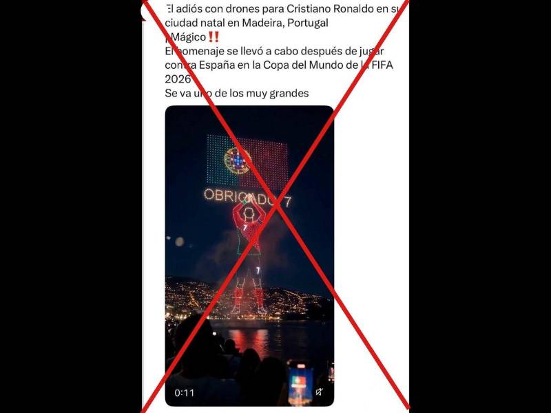 Captura de pantalla a una publicación de X hecha el 7 de julio de 2026.