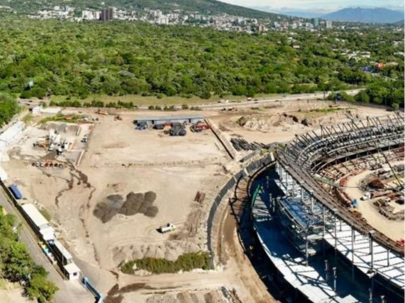 Estadio más grande de Centroamérica: Los avances de la construcción del moderno recinto en El Salvador