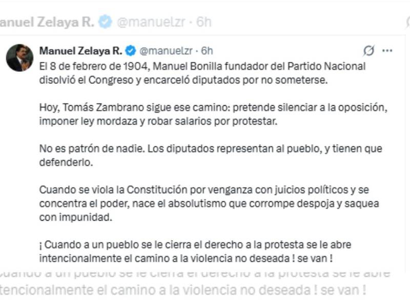 Las declaraciones surgen en medio de los recientes procesos de juicio político impulsados por el CN contra funcionarios electorales por presuntas irregularidades.