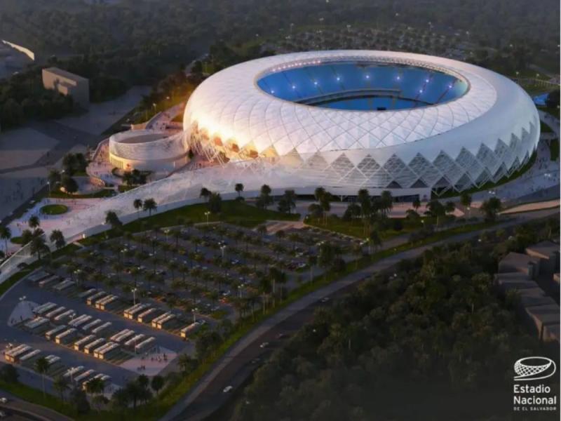 Estadio más grande de Centroamérica: Los avances de la construcción del moderno recinto en El Salvador