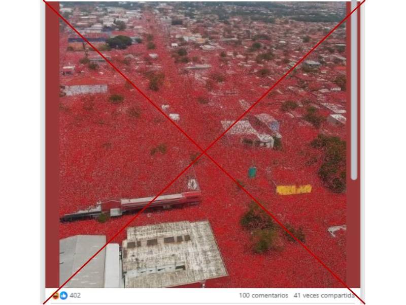 Captura de pantalla a una publicación de Facebook hecha el 01 de septiembre de 2025.