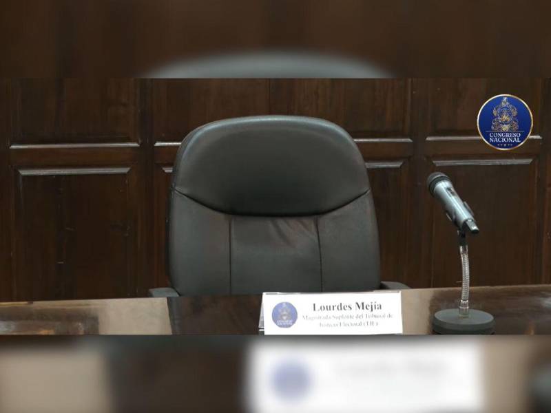 La magistrada Lourdes Mejía no se ha presentado a su comparecencia.